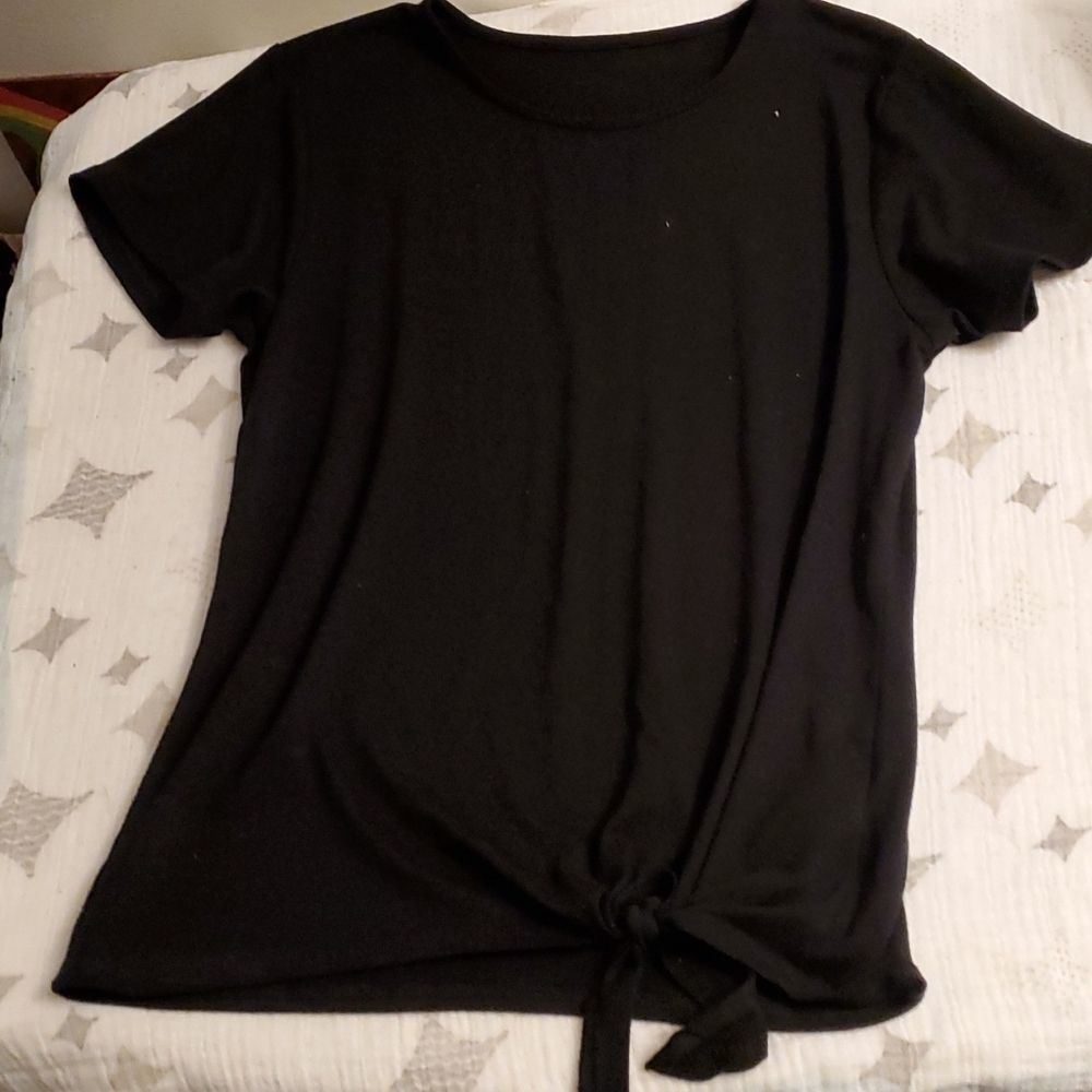 Tie front shirt